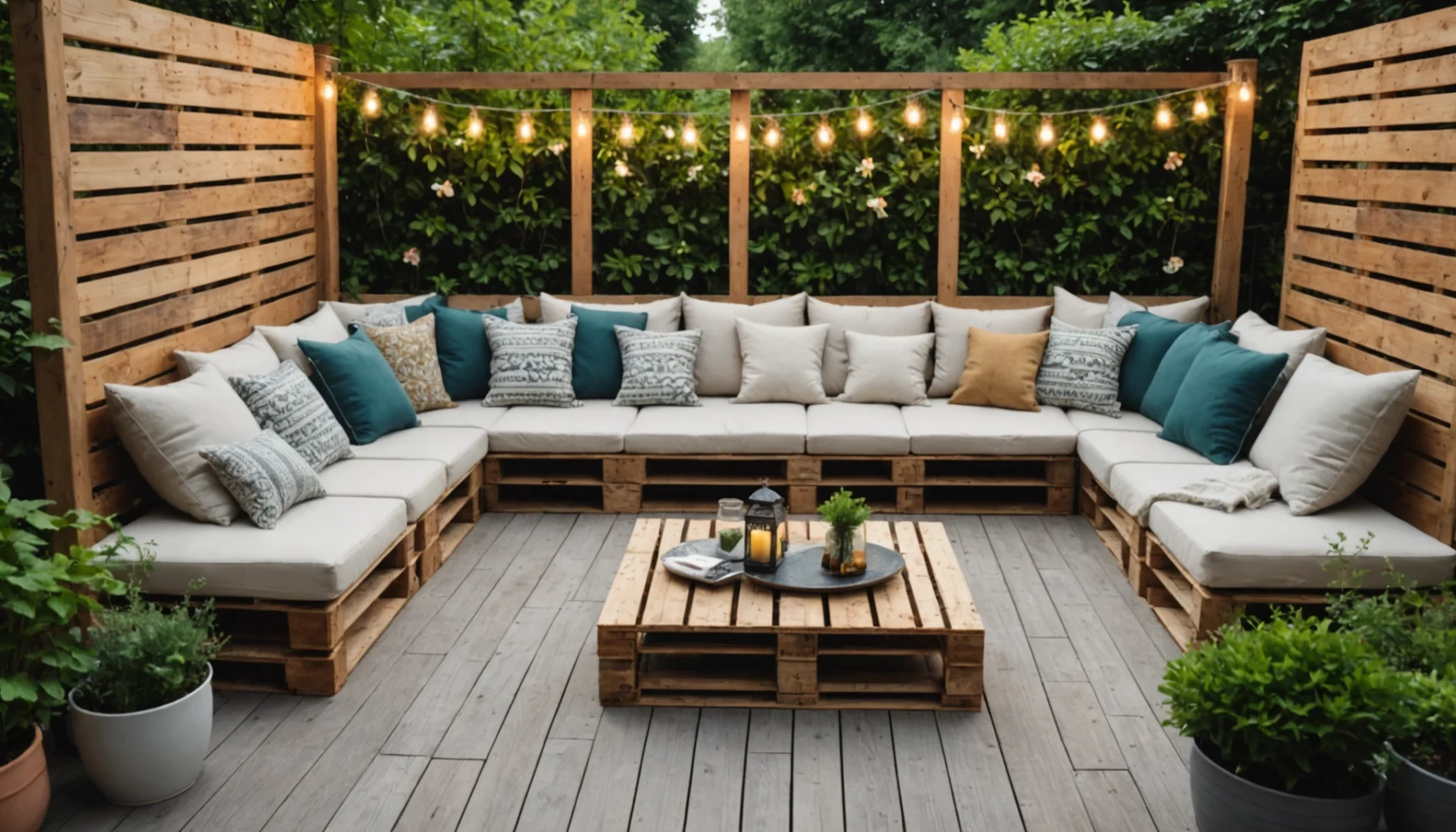 terrasse en palette durée de vie